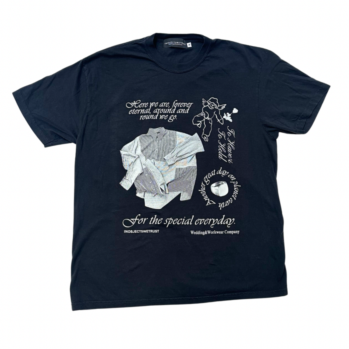 Forever Eternal-Tee (faded black)